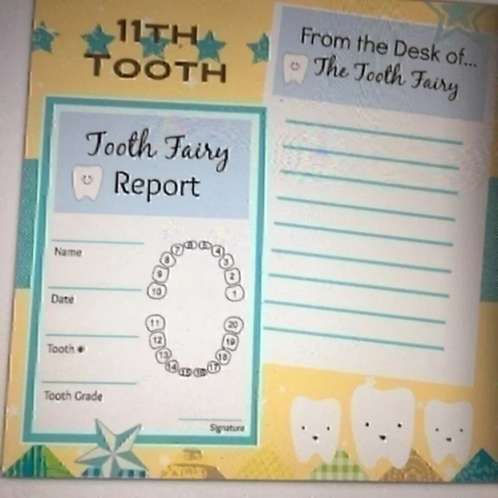 8x8 Hardcover Boys First Tooth book